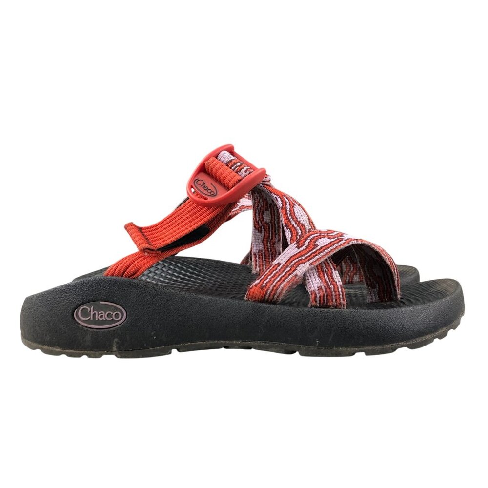 Chaco Women's Size 6 Tegu Bubble Grenadine Orange Purple Slip On Sandals